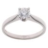 18ct White Gold 0.54ct Brilliant Cut Diamond Solitaire Ring