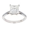 18ct White Gold 2.00ct Princess Cut Diamond Solitaire Ring