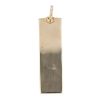 9ct Yellow Gold Ingot Pendant