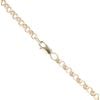 9ct Yellow Gold Cubic Zirconia Cross Pendant and Chain 18"