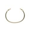 9ct Yellow Gold Torque Patterned Spanner Bangle