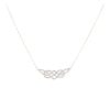 9ct Yellow Gold 0.20ct Diamond Fancy Pendant And Chain 18"