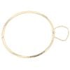 9ct Yellow Gold Patterned Hinged Bangle