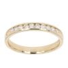 9ct Yellow Gold 0.33ct Diamond Eternity Ring