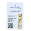 14ct Yellow Gold Monaco Curb Classic Plain Lock Chain 24"