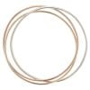 9ct Yellow, White And Rose Gold Triple Bangle