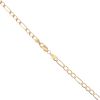 9ct Yellow Gold Figaro Chain 18"
