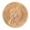 1982 Elizabeth II Half Sovereign Coin