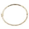 9ct Yellow Gold Patterned Hinged Bangle
