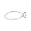 18ct White Gold 0.50ct Princess Cut Diamond Solitaire Ring
