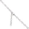 Platinum 5.00ct Brilliant Cut Diamond Multi-Cluster Necklace 18"