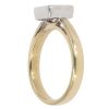 18ct Yellow Gold 0.80ct Princess Cut Diamond Cluster Ring