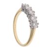 18ct Yellow Gold 0.80ct Brilliant Cut Diamond Five Stone Ring