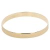 14ct Yellow Gold Patterned Bangle