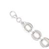 9ct White Gold Patterned Fancy Bracelet 7.5"