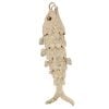 9ct Yellow Gold Patterned Fish Pendant