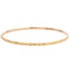 18ct Yellow Gold Patterned Bangle