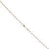 9ct Yellow Gold Button Chain 20"