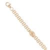 9ct Yellow Gold Fancy '2000' Link Bracelet 7"