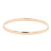 9ct Yellow Gold Plain Bangle