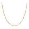 9ct Yellow Gold Infinity Link Chain 24"