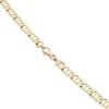 9ct Yellow Gold Fancy Triple Link Chain 18"