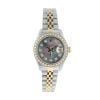 Rolex Custom Datejust Pre Owned Watch Ref 69173