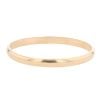 9ct Yellow Gold Plain Solid Bangle
