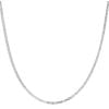 Silver Byzantine Chain 20" By Icesia