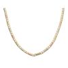 14ct Yellow, White And Rose Gold Fancy Chain 18"