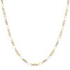 14ct Yellow And White Gold Greek Key Chain 20"