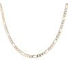 9ct Yellow Gold Figaro Chain 18"