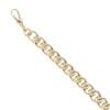 9ct Yellow Gold Rollerball Bracelet 7.5"