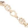 9ct Yellow Gold Stars And Bars Chain 32"