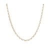 9ct Yellow Gold Oval Belcher Chain 20"
