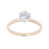 18ct Yellow gold 1.00ct Brilliant Cut Diamond Solitaire Ring