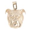 9ct Yellow Gold Bulldog Pendant
