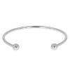 Silver Children's Torque Bangle By Icesia
