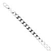 Silver Curb 8.5" Bracelet by Icesia
