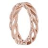9ct Rose Gold Openwork Clogau Band Ring