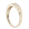 9ct Yellow Gold 0.15ct Diamond Half Eternity Ring