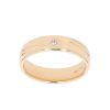18ct Yellow Gold 0.02ct Diamond 4.8mm Wedding Band