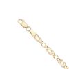9ct Yellow Gold Celtic T-Bar Bracelet 7"
