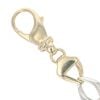 9ct Yellow and White Gold Fancy Bracelet 8"