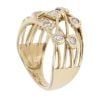 9ct Yellow Gold 0.50ct Brilliant Cut Diamond Fancy Ring