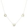 Tiffany & Co. Elsa Peretti Designed 18ct Yellow Gold Hearts Necklace 16"