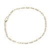 9ct Yellow Gold Anchor Bracelet 8"