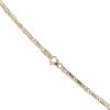 9ct Yellow And White Gold Fancy Chain 16"