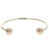 9ct Yellow Gold Plain Torque Bangle