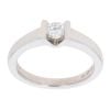 Platinum 0.20ct Brilliant Cut Diamond Solitaire Ring